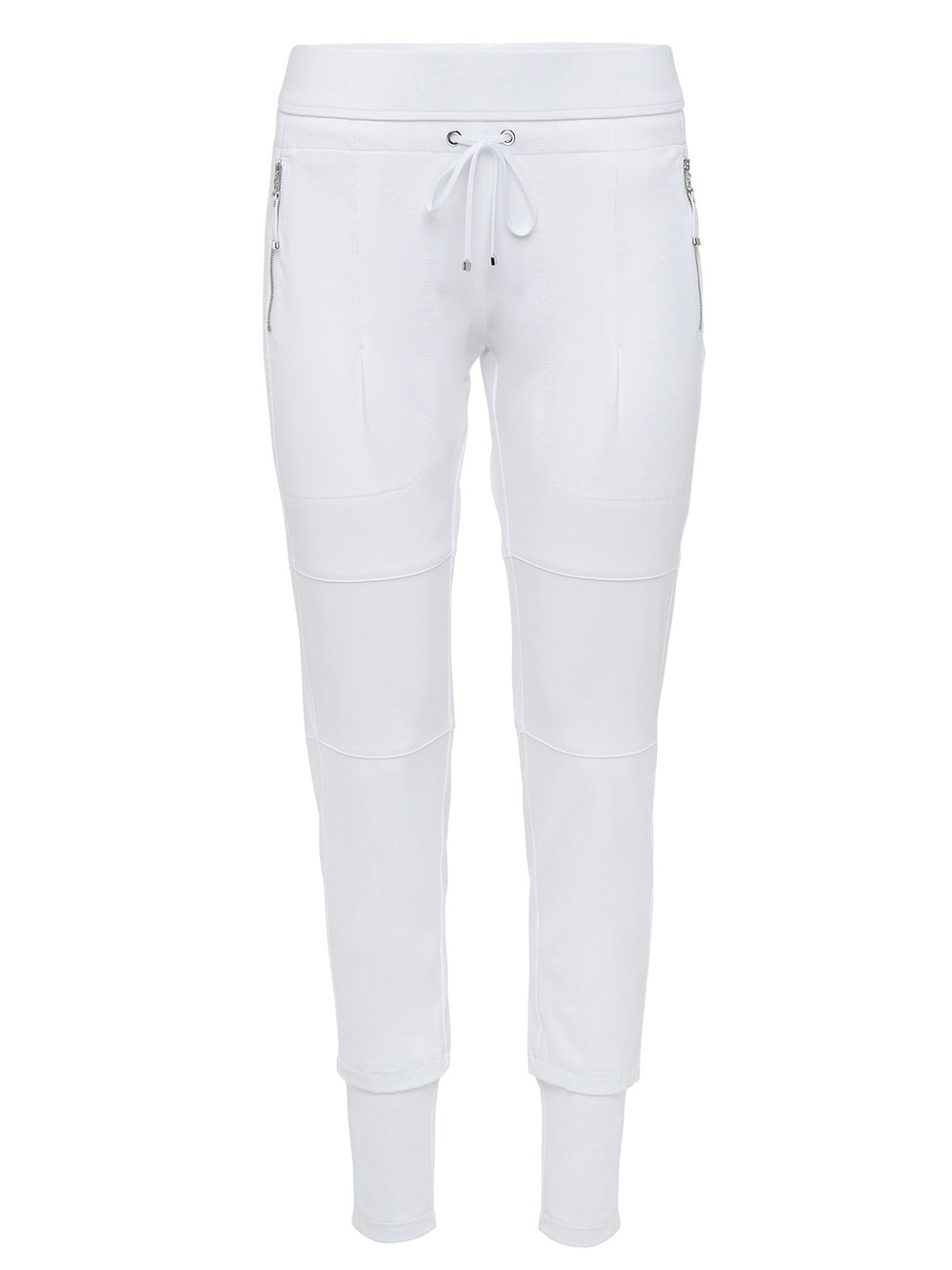 Raffaello Rossi Candy jogger white pant travel track size 38 US size 6/8